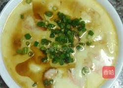 虾仁豆腐蒸蛋的做法图解13