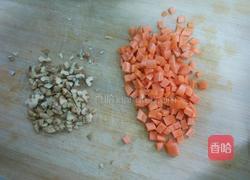 小米核桃胡萝卜米糊的做法图解1