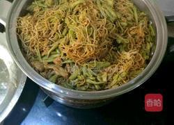 五花肉豆角焖面的做法图解8