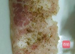 香煎培根金针菇卷的做法图解2