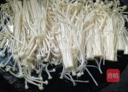 白灼金针菇的做法图解3