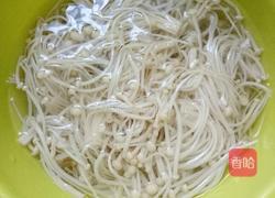 白灼金针菇的做法图解5