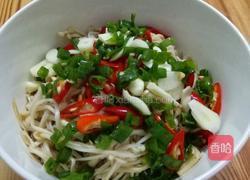 白灼金针菇的做法图解12