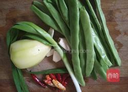 豆角土豆焖面的做法图解1