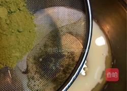 抹茶红豆蛋糕的做法图解2