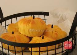 黄金南瓜蜜豆包的做法图解17