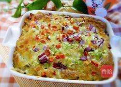 香肠芝士焗饭的做法图解1