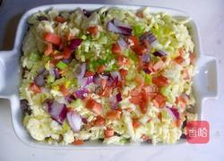 香肠芝士焗饭的做法图解8