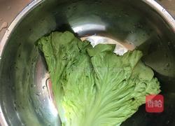 白灼生菜的做法图解1