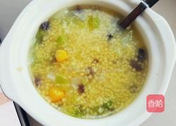 小米海参粥的做法图解8
