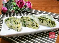 蒸韭菜鸡蛋馅菜蟒的做法图解1