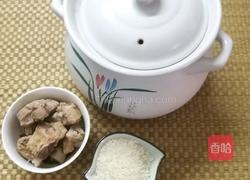 沙锅咸骨粥的做法图解1
