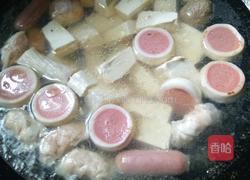 丸子豆腐青菜汤的做法图解4