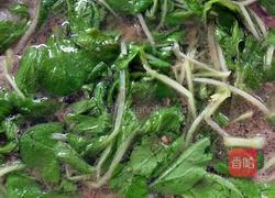 青菜猪肝汤的做法图解12