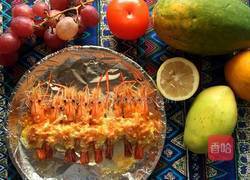 芝士焗油虾的做法图解6