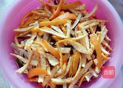 虾米桔子皮的做法图解2