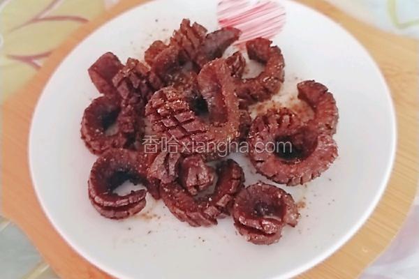干炸腰花