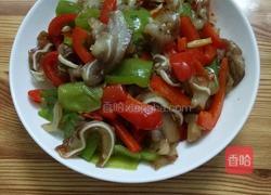 辣椒炒猪耳的做法图解8