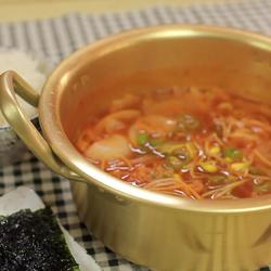 韩式辣白菜豆芽汤的做法[图]