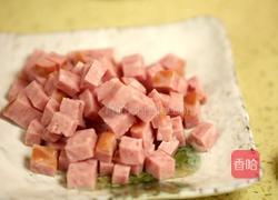 韩式辣白菜炒饭的做法图解4