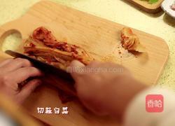 韩式辣白菜炒饭的做法图解5