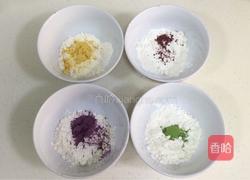 四色螺旋蛋黄酥的做法图解7