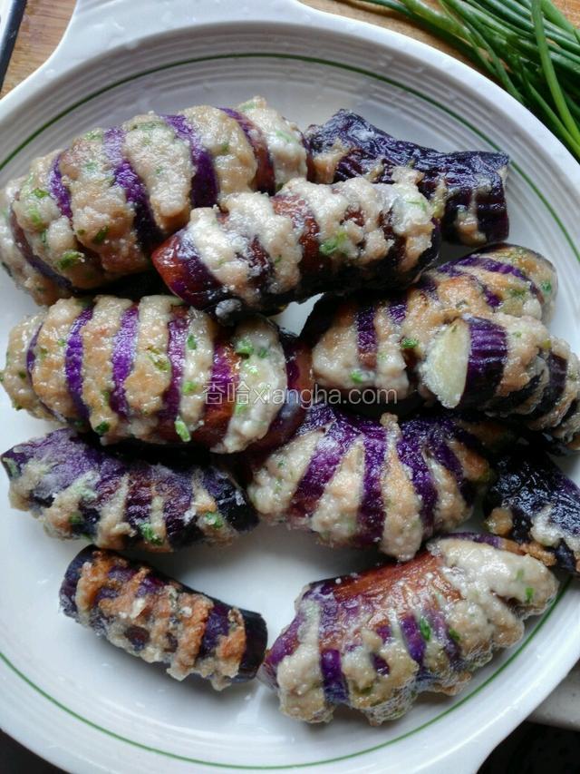 煎好的灯笼茄子