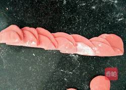 红花馒头的做法图解8