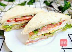 火腿三明治（全麦）的做法图解13