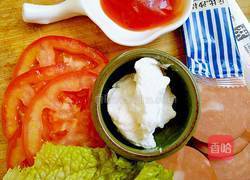 火腿三明治（全麦）的做法图解5