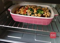 焗烤芝士杂蔬的做法图解8