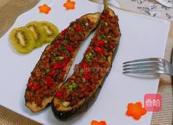 肉末烤茄子的做法图解13