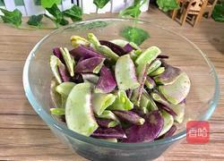 五花肉炒扁豆的做法图解2