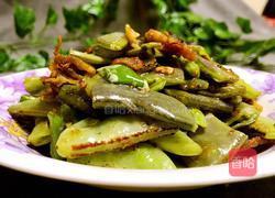 五花肉炒扁豆的做法图解16