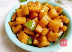 酸甜辣藕丁的做法图解12
