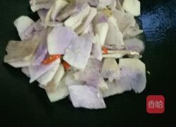 蒜蓉炒紫芋的做法图解6