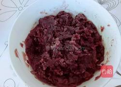 豆沙菠菜糯米饼的做法图解3