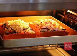 南极磷虾吐司披萨的做法图解11