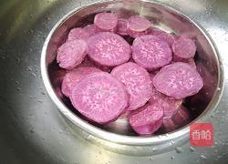 蒸紫薯饼的做法图解2