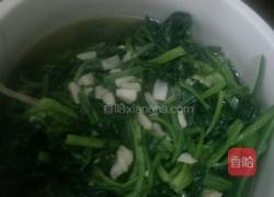 素炒菠菜的做法图解5