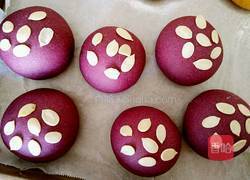 低热量紫薯面包的做法图解12