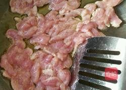 蒜苗炒肉的做法图解5