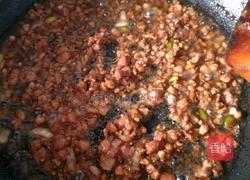 油菜香菇肉末小炒（2岁以上宝宝营养菜）的做法图解3