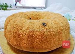 全蛋蛋糕（蓝莓果干）的做法图解15