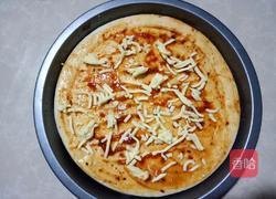 牛排芝士披萨的做法图解3