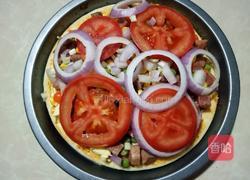 牛排芝士披萨的做法图解5