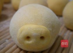 小猪豆沙包的做法图解9