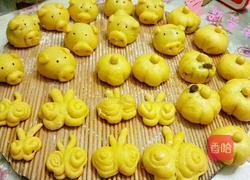 小猪豆沙包的做法图解12