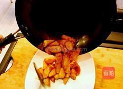 孔府菜蒋拨丝山药的做法图解6