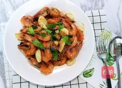 蒜香砂锅干锅虾的做法图解10